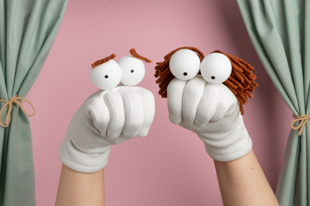 hand puppet show kids