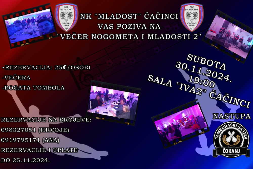 Vecer Nogometa Cacinci Custom