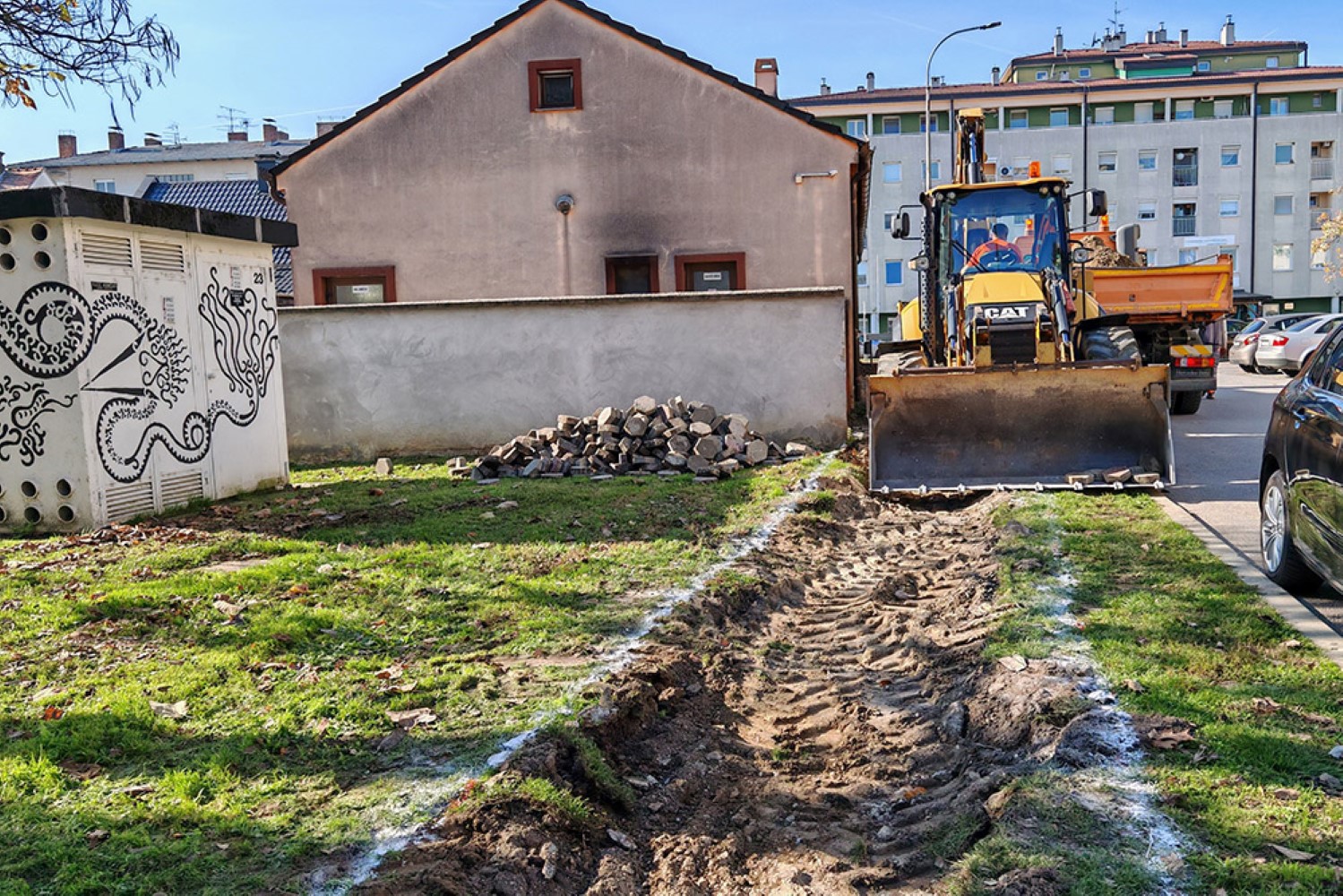 Rekonstrukcija nogostupa Trg dr Ante Starcevica Custom